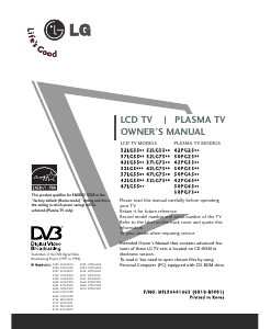 Manual de uso LG 32LG5500.BET Televisor de LCD