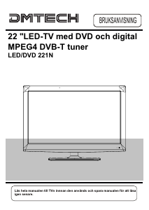 Bruksanvisning DMTech 221N LED TV