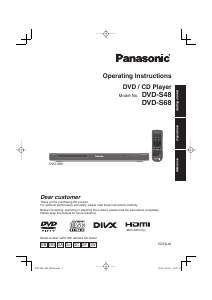 Handleiding Panasonic DVD-S68GN DVD speler