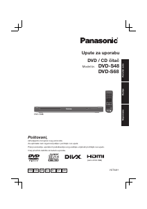 Priručnik Panasonic DVD-S48EP DVD reproduktor