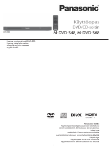Käyttöohje Panasonic DVD-S48EG DVD-soitin