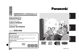 Manuale Panasonic DVD-S49 Lettore DVD