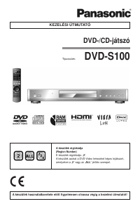 Használati útmutató Panasonic DVD-S100 DVD-lejátszó