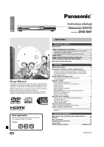 Instrukcja Panasonic DVD-S97E Odtwarzacz DVD