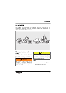 Manual Triumph Thunderbird Commander Motorcycle