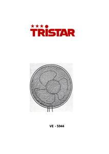 Mode d’emploi Tristar VE-5944 Ventilateur
