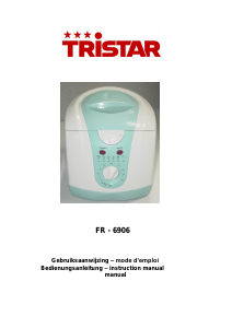 Bedienungsanleitung Tristar FR-6906 Fritteuse