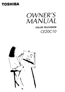 Manual Toshiba CE20C10 Television