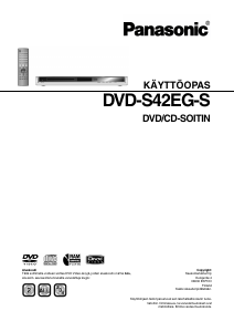 Käyttöohje Panasonic DVD-S42EG DVD-soitin