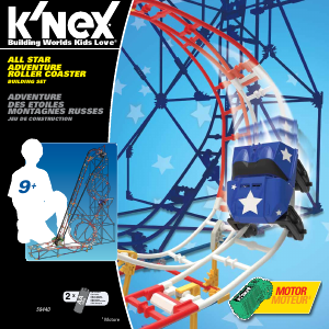 Manual K'nex set 33953 Thrill Rides All Star Adventure Roller Coaster