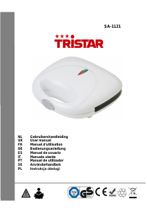 Manual Tristar SA-1121 Grelhador de contacto