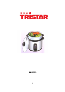 Manual Tristar RK-6109 Rice Cooker