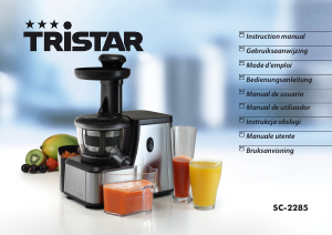 Bruksanvisning Tristar SC-2285 Juicepress