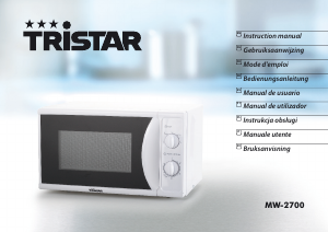 Manual Tristar MW-2700 Micro-onda