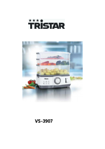 Manual Tristar VS-3907 Panela a vapor