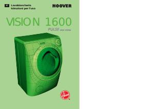 Manuale Hoover HVP 16A PULSE-01 Lavatrice