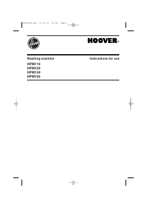Manual Hoover HPM 110 Washing Machine