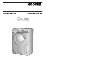 Handleiding Hoover WMH 148DF/1-80 Wasmachine
