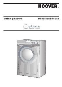 Manual Hoover WMH 148DF/L1-80 Washing Machine