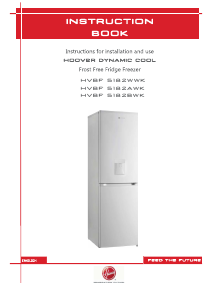 Manual Hoover HVBF 5182AWK Fridge-Freezer