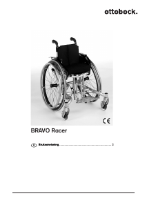 Bruksanvisning Ottobock Bravo Racer Rullstol