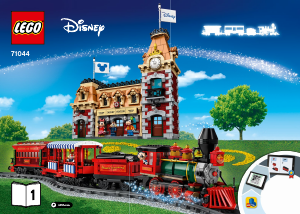 Brugsanvisning Lego set 71044 Disney Disney-tog og station