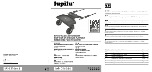 Manual Lupilu IAN 316644 Stroller Board