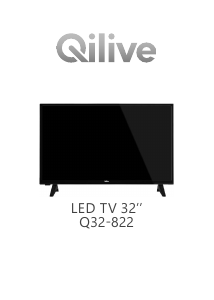 Instrukcja Qilive Q32-822 Telewizor LED