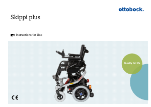 Handleiding Ottobock Skippi plus Elektrische rolstoel