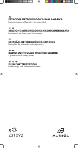 Bedienungsanleitung Auriol IAN 79210 Wetterstation