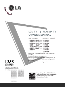 Manual LG 42LG5500.AET LCD Television