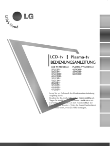 Bedienungsanleitung LG 42LC3R LCD fernseher