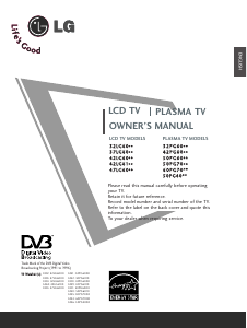 Manual LG 37LG6000-ZA.AEU LCD Television
