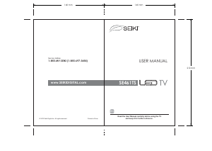 Manual SEIKI SE461TS LED Television