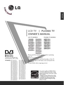Manual LG 37LG3000.BEU LCD Television