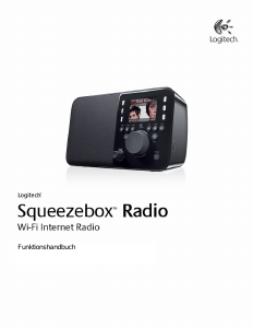 Bedienungsanleitung Logitech Squeezebox Radio
