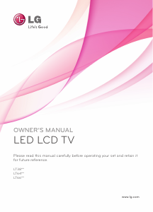 Manual LG 26LT640H LED Television