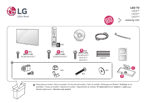 Bedienungsanleitung LG 43LX541H LED fernseher