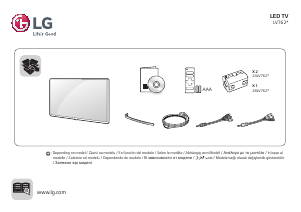 Bedienungsanleitung LG 43LV762V LED fernseher