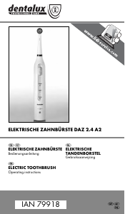 Bedienungsanleitung Dentalux DAZ 2.4 A2 Elektrozahnbürste