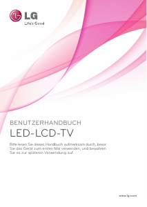 Bedienungsanleitung LG 42LW5590 LED fernseher