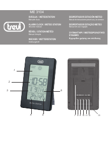 Manuale Trevi ME 3104 Stazione meteorologica