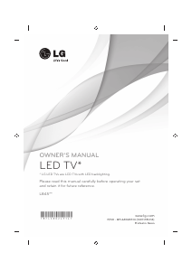 Kullanım kılavuzu LG 28LB450B LED televizyon