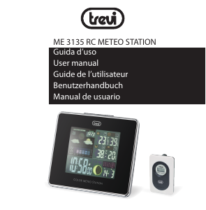 Manuale Trevi ME 3135 RC Stazione meteorologica