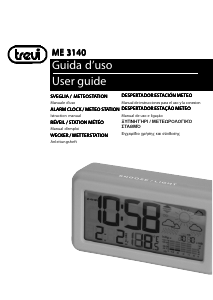Manual de uso Trevi ME 3140 Estación meteorológica