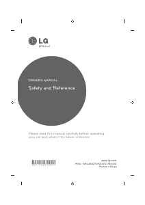 Manual de uso LG 32LB656V Televisor de LED