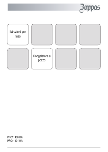 Manuale Zoppas PFC11400WA Congelatore