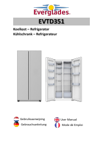 Bedienungsanleitung Everglades EVTD352 Kühlschrank