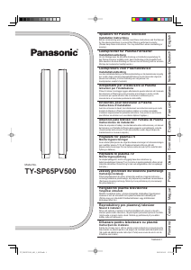 Használati útmutató Panasonic TY-SP65PV500 Hangszóró