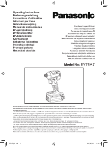 Manual Panasonic EY75A7 Impact Wrench